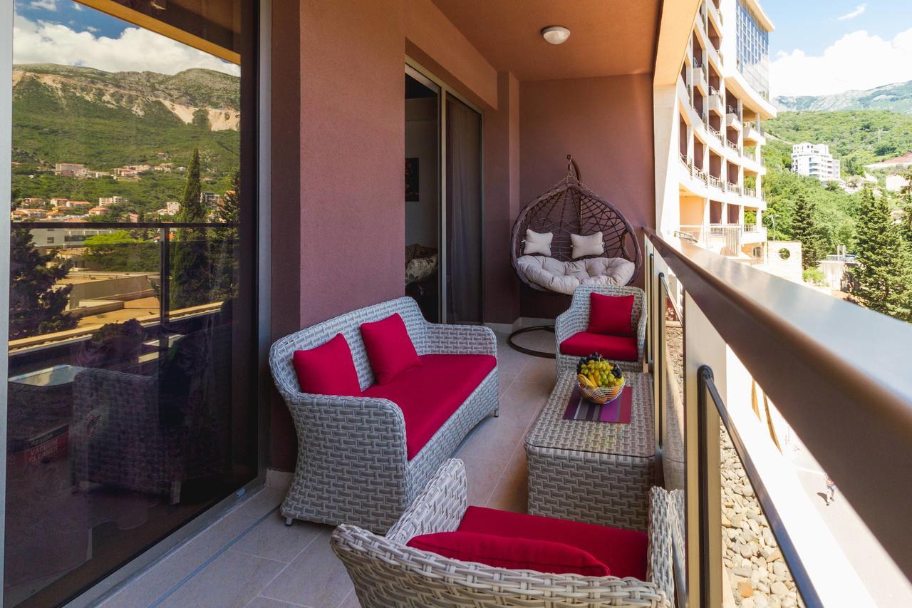 Lux Apartments Harmonia Budva Eksteriør bilde
